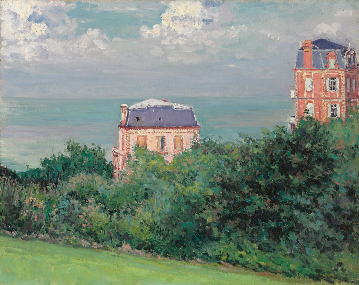 Villor i Villers-sur-Mer, 1880 av Gustave Caillebotte