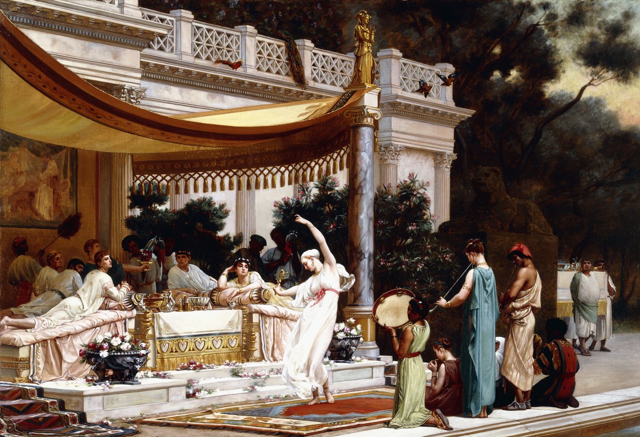 Trevliga timmar i huset Lucullus, 1977 av Gustave Clarence Rodolphe Boulanger
