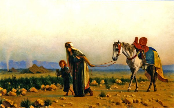 Returen av Gustave Clarence Rodolphe Boulanger