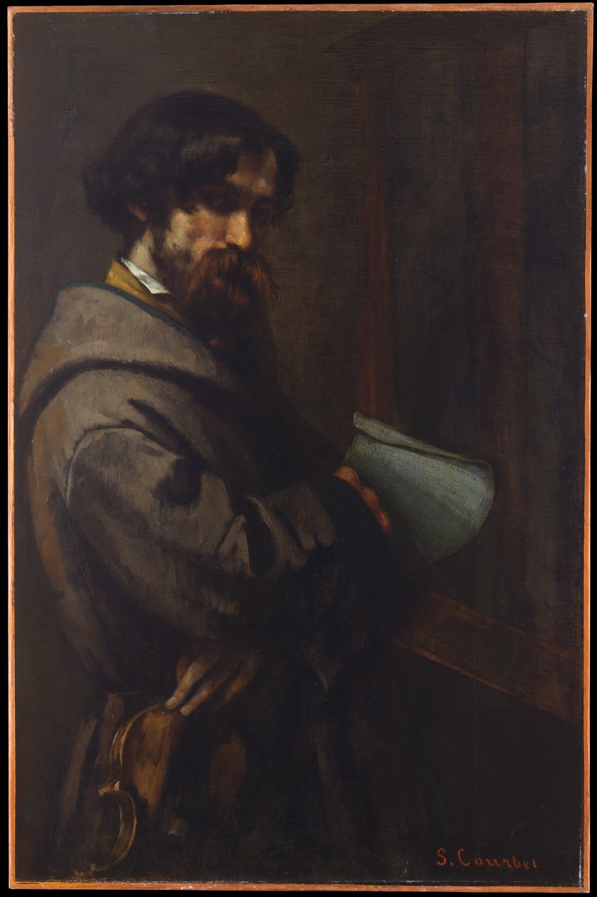 Alphonse Promayet (1822–1872) av Gustave Courbet
