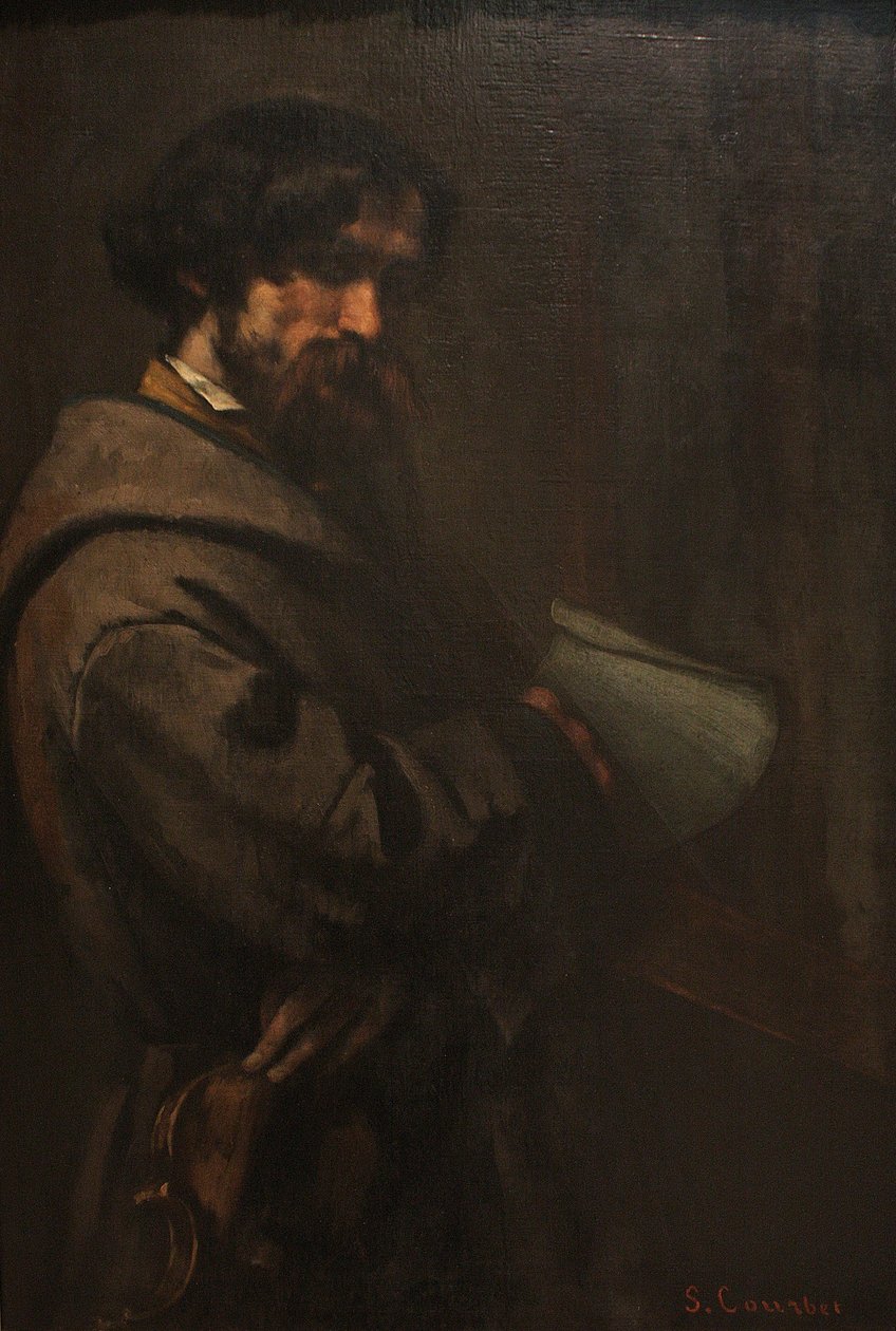 Alphonse Promayet av Gustave Courbet