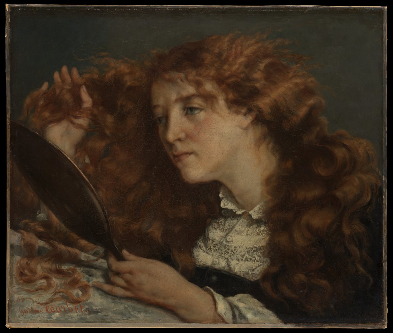 Jo, den vackra irländskan av Gustave Courbet
