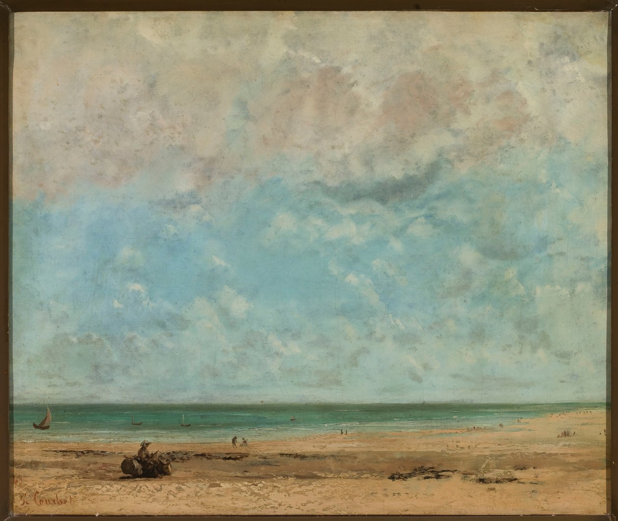 Kustlandskapet av Gustave Courbet
