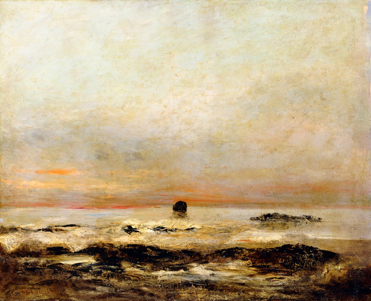 Marin, av Gustave Courbet