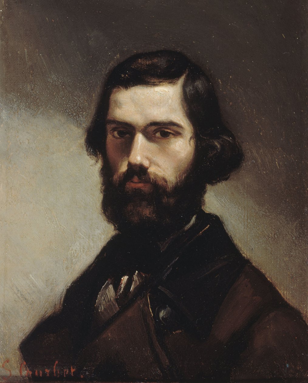 Porträtt av Jules Vallès 1832-1885, 1861. av Gustave Courbet