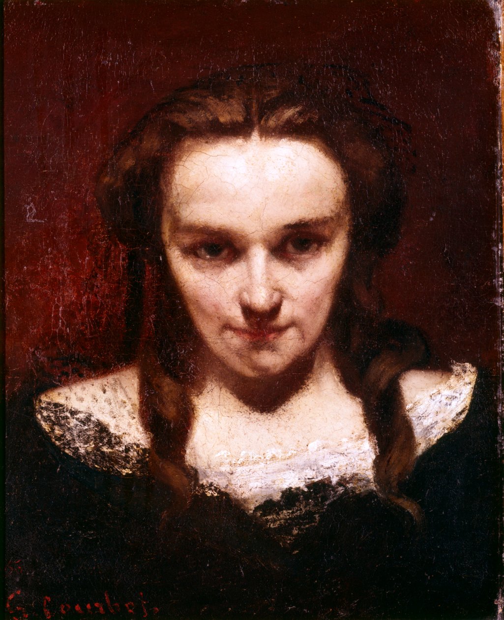 Clairvoyanten, c1839-1877 av Gustave Courbet