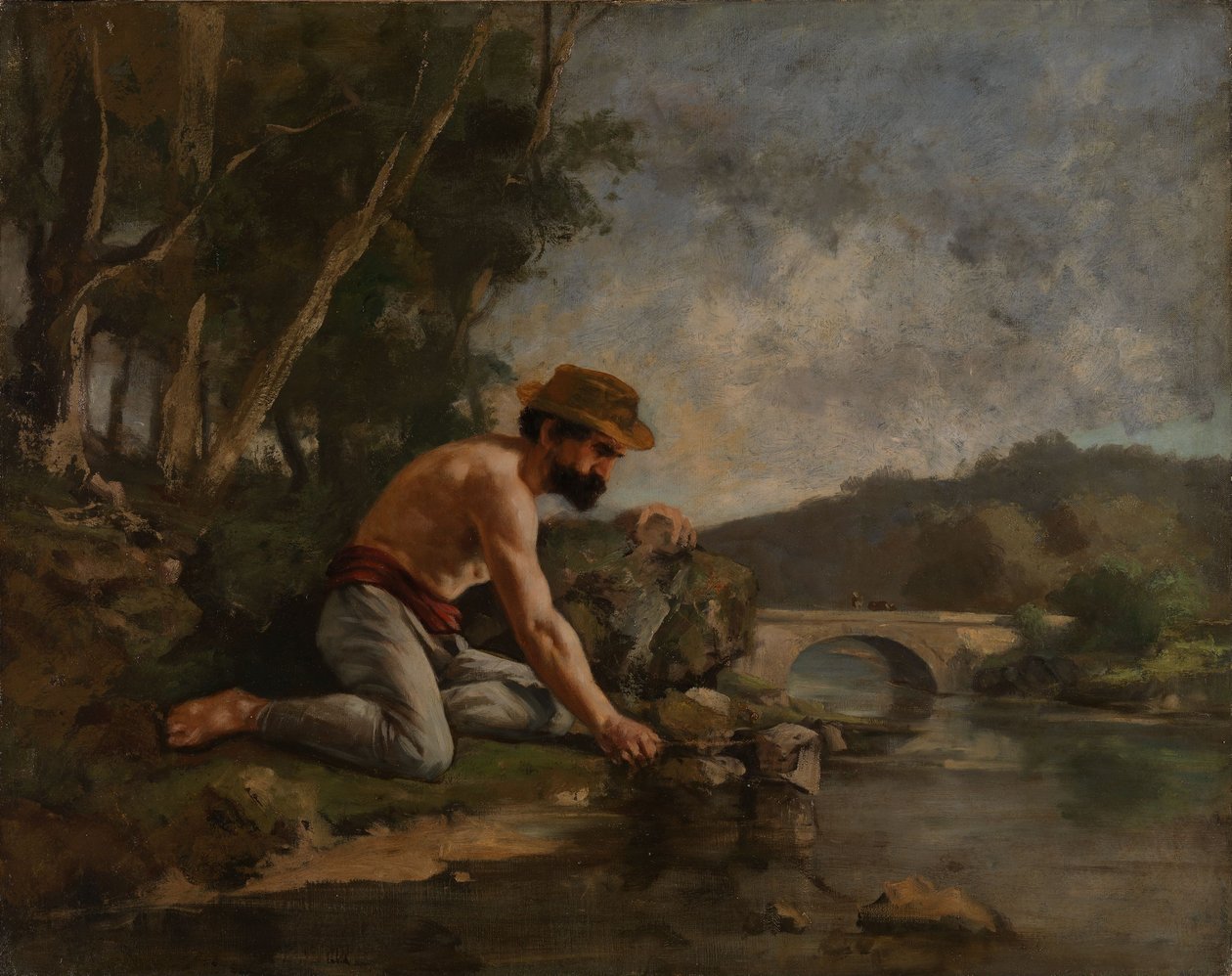 Fiskaren av Gustave Courbet