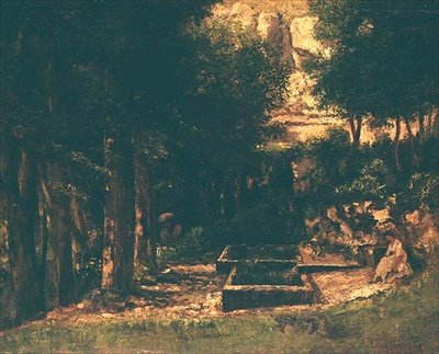 Fontänen av Gustave Courbet