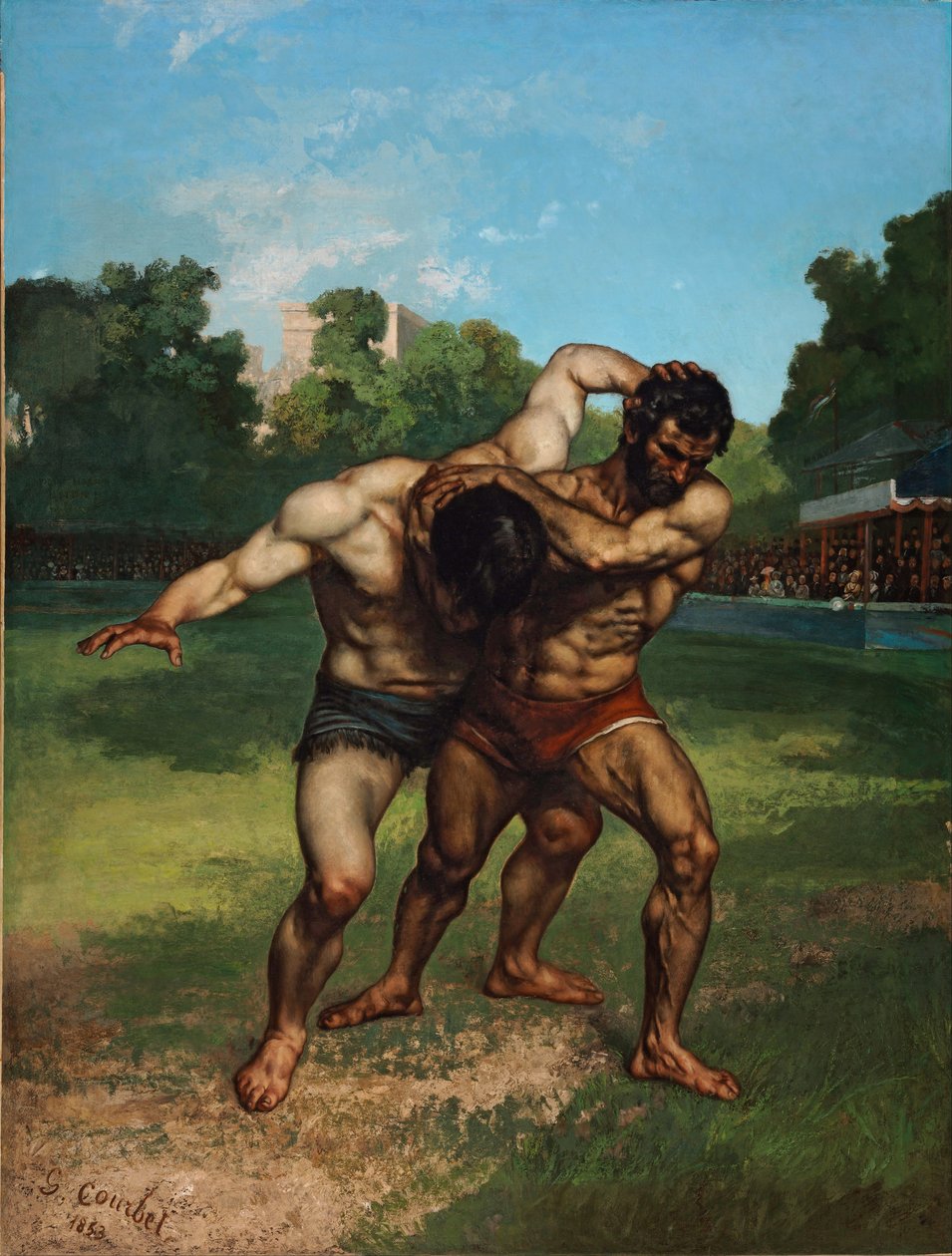 Brottarna av Gustave Courbet