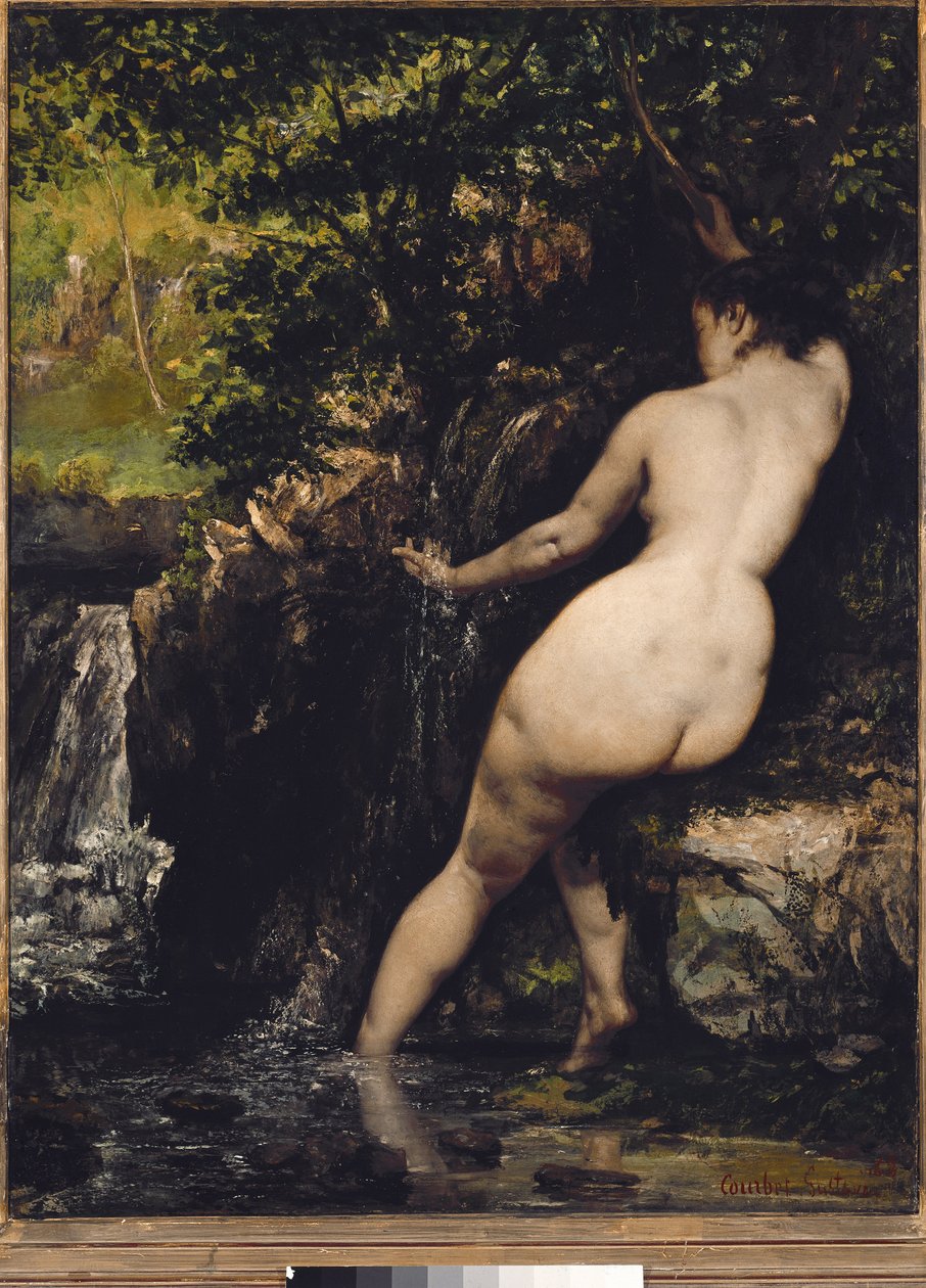 Källan av Gustave Courbet