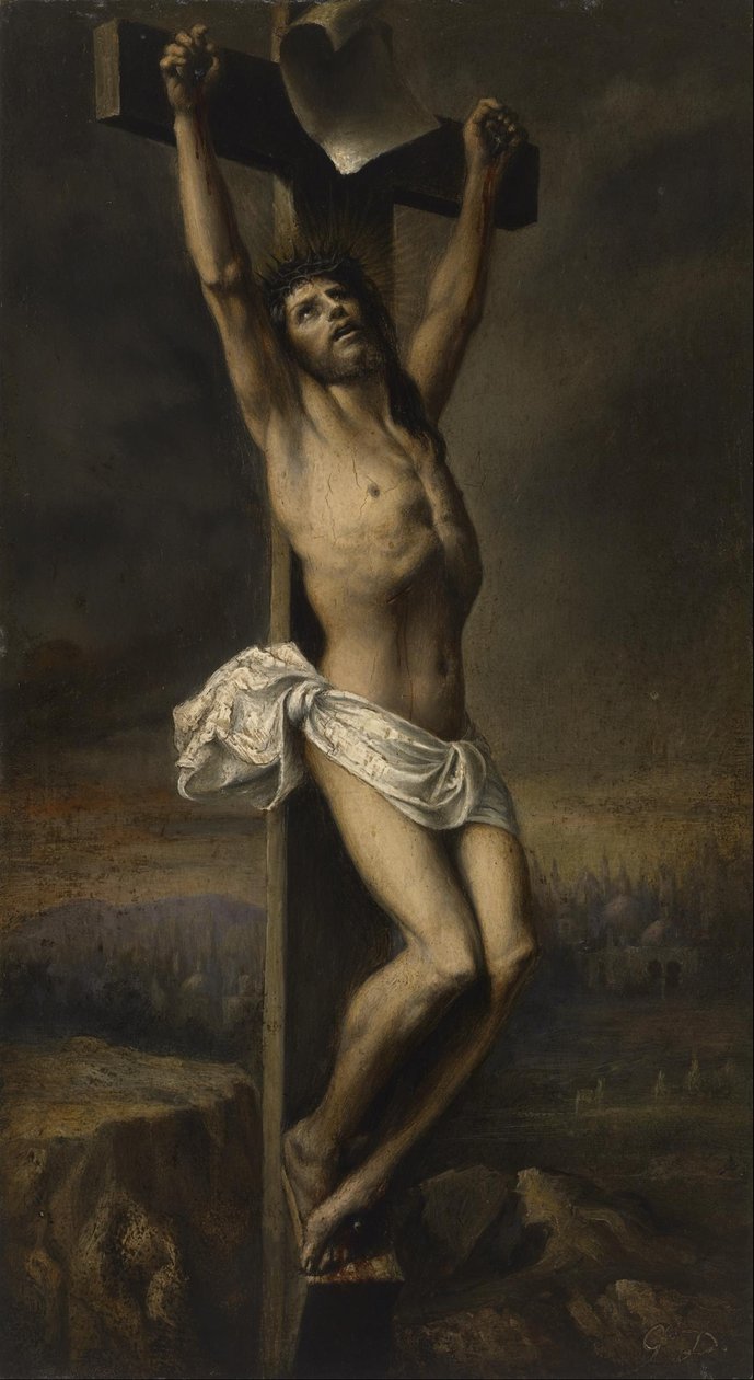 Kristus på korset av Gustave Dore