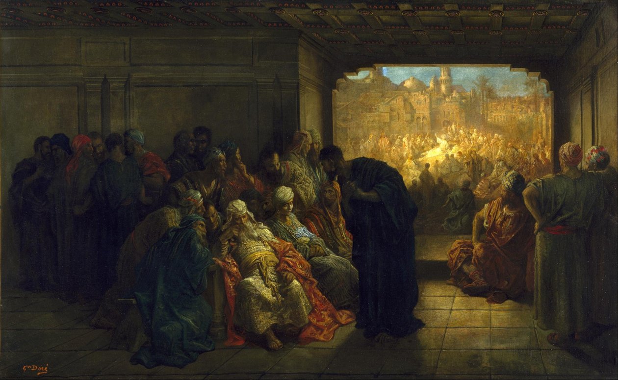 Kajafas hus av Gustave Dore