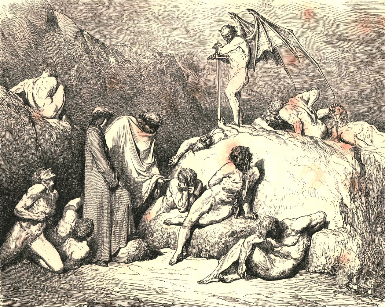 Påminn dig om Piero från Medicina, om du återvänder, c1890. av Gustave Dore