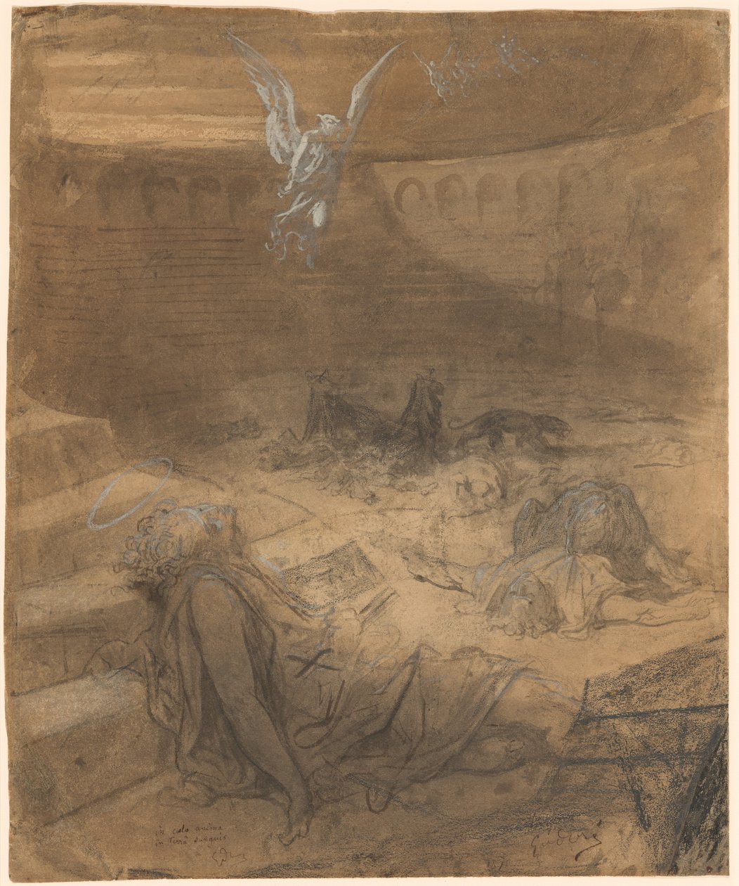 Christian Martyrsスウェーデン語 av Gustave Dore