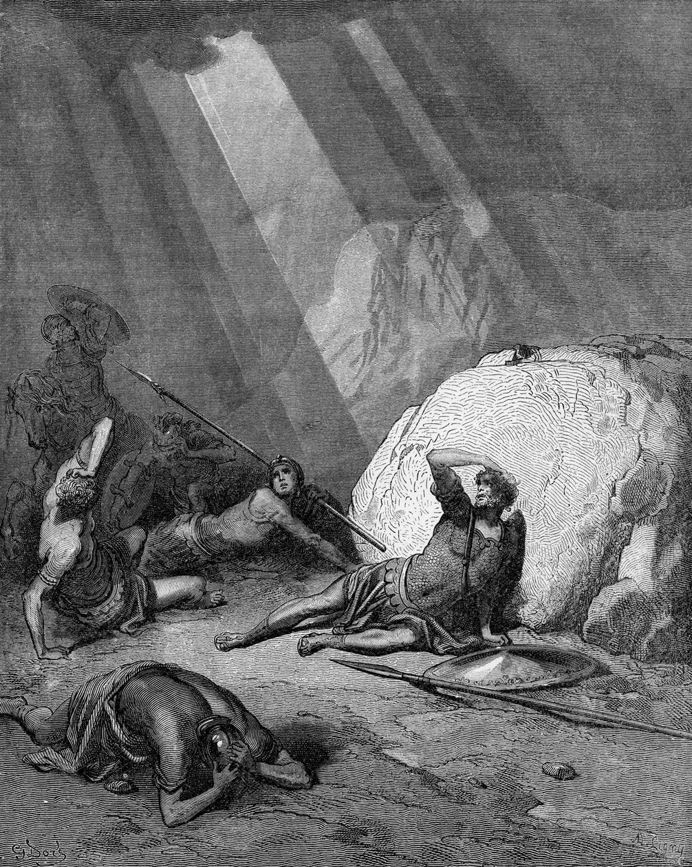 Sauls omvändelse av Gustave Dore