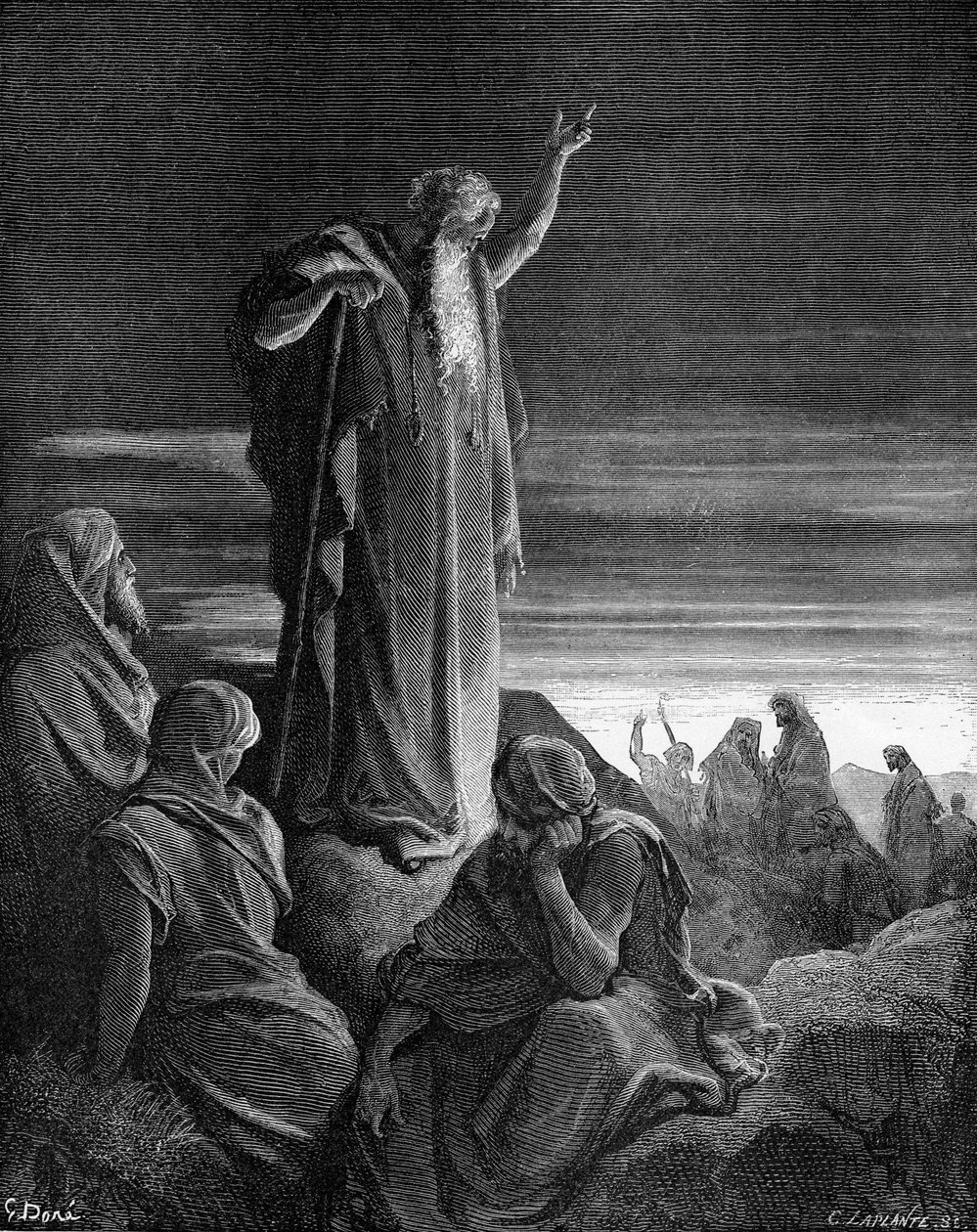 Hesekiel av Gustave Dore
