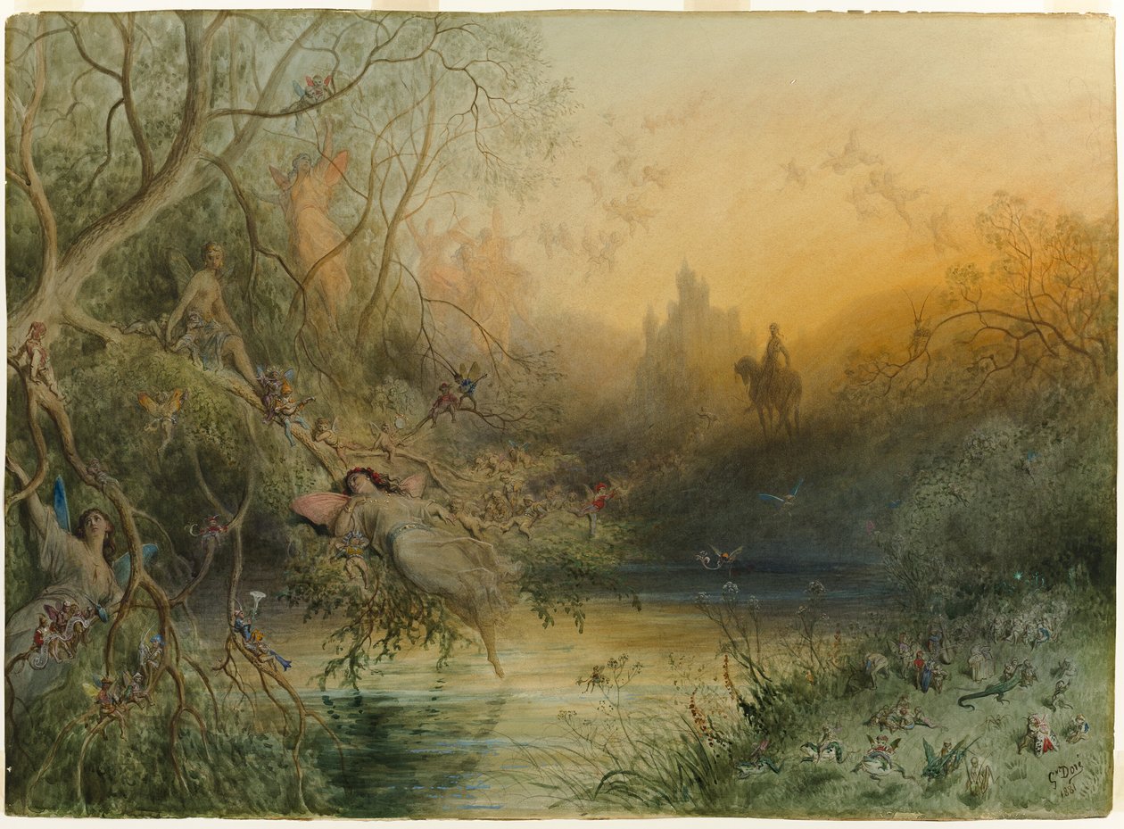 Älvornas land av Gustave Dore