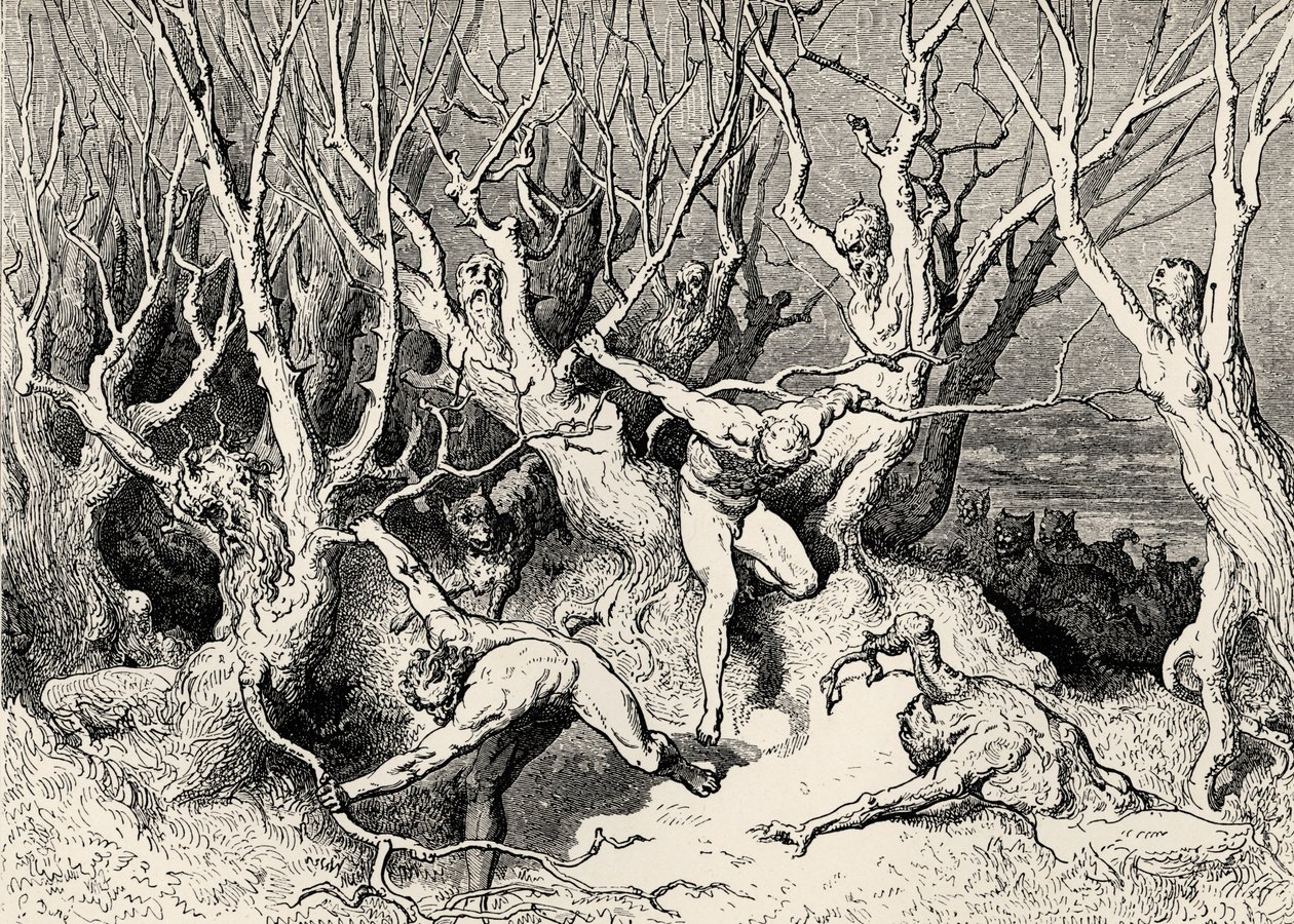 Illustration till The Divine Comedy - Hell (La Divina Commedia, L
