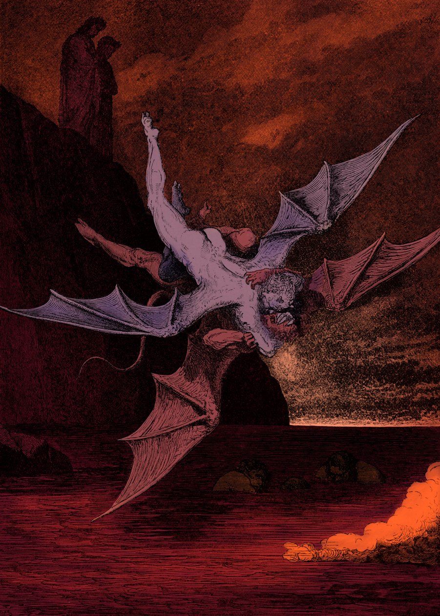 Illustration till The Divine Comedy - Hell (La Divina Commedia, L