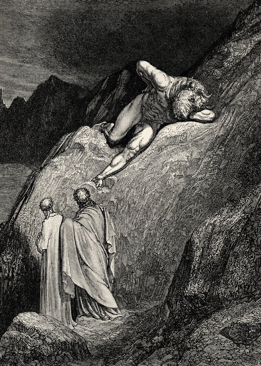 Illustration till The Divine Comedy - Hell (La Divina Commedia, L