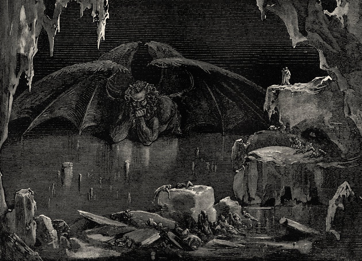Illustration till The Divine Comedy - Hell (La Divina Commedia, L