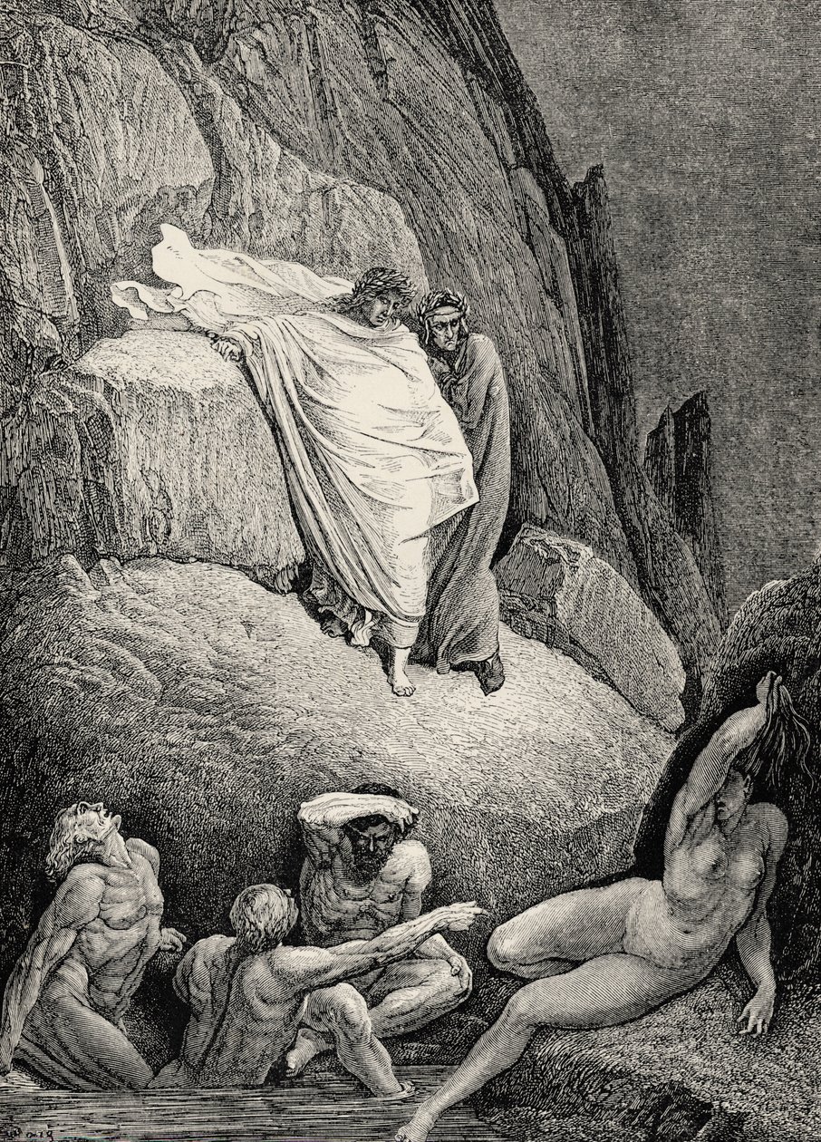 Illustration till The Divine Comedy - Hell (La Divina Commedia, L