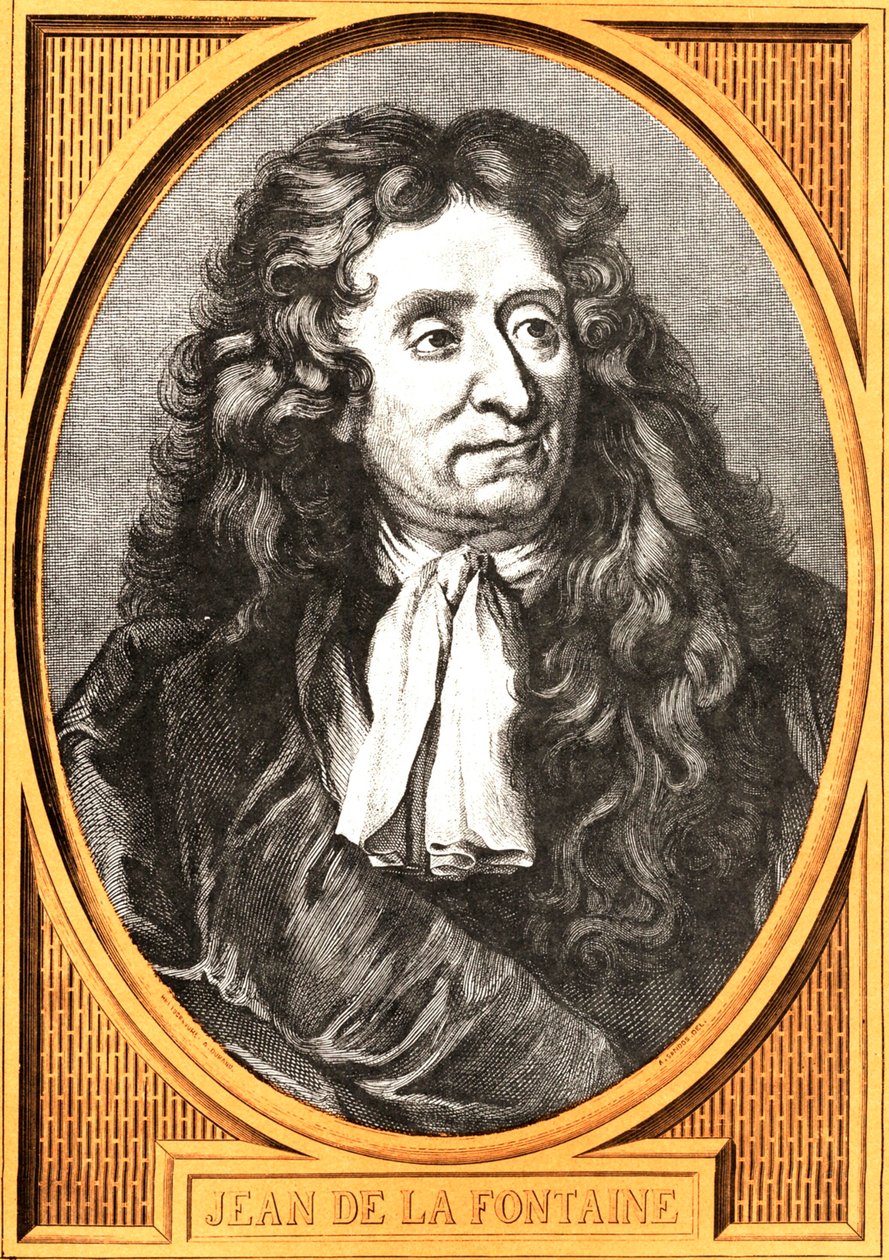 Jean de La Fontaine 1621-1695, 1800-talet. av Gustave Dore