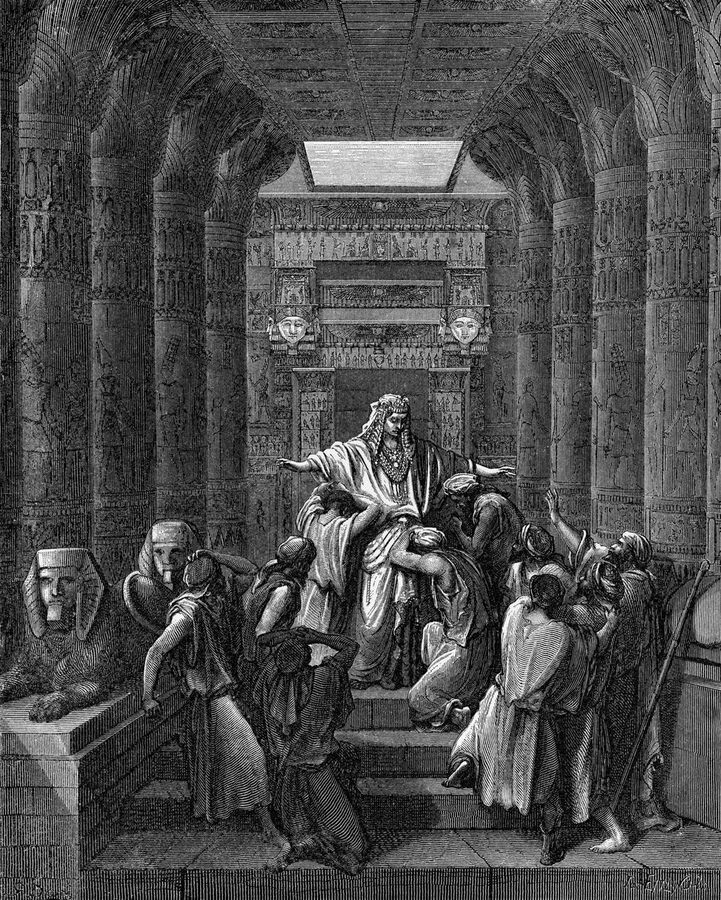 Joseph återförenas med sina bröder av Gustave Dore