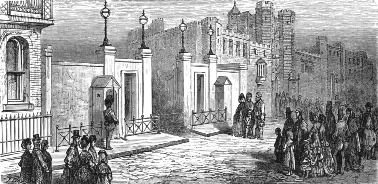 "Marlborough House - Expecting the Prince", 1872. av Gustave Dore