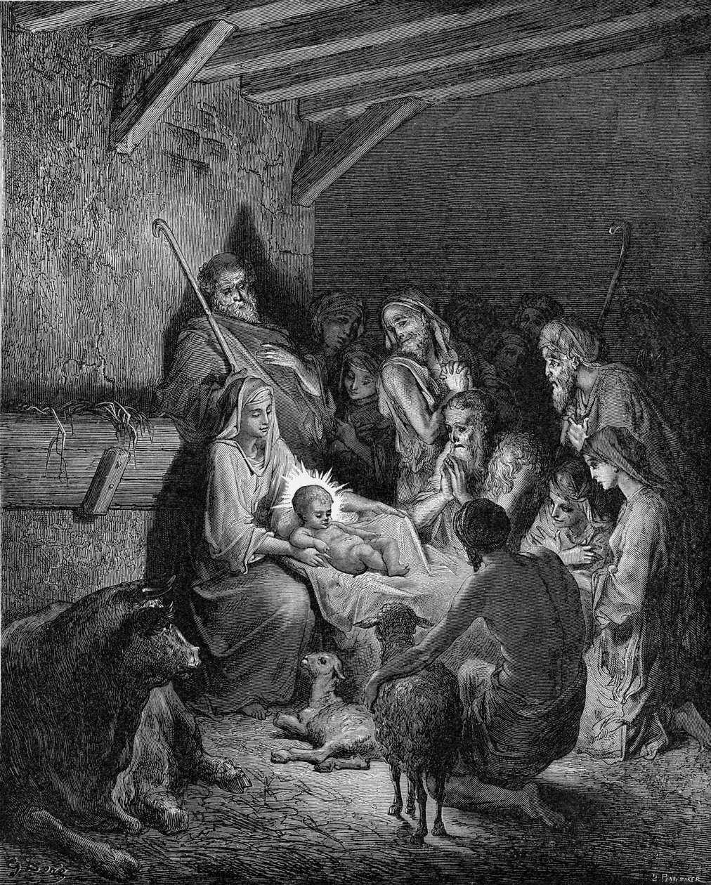 Nativity av Gustave Dore
