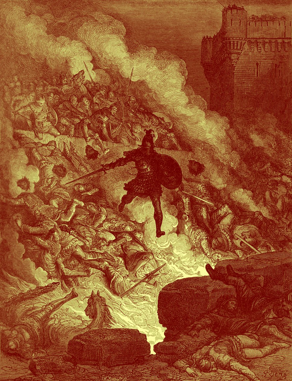 Orlando Furioso av Ludovico Ariosto av Gustave Dore