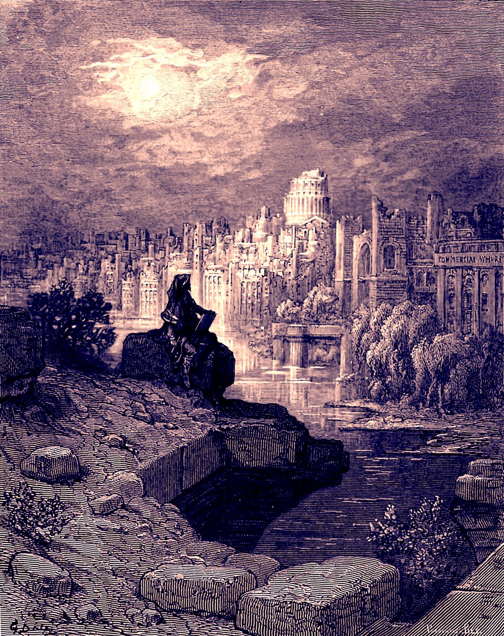 Refuge - Ansökan om inträde av Gustave Doré av Gustave Dore
