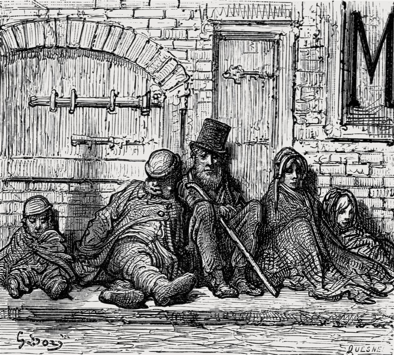 "Taklöst!", 1872. av Gustave Dore