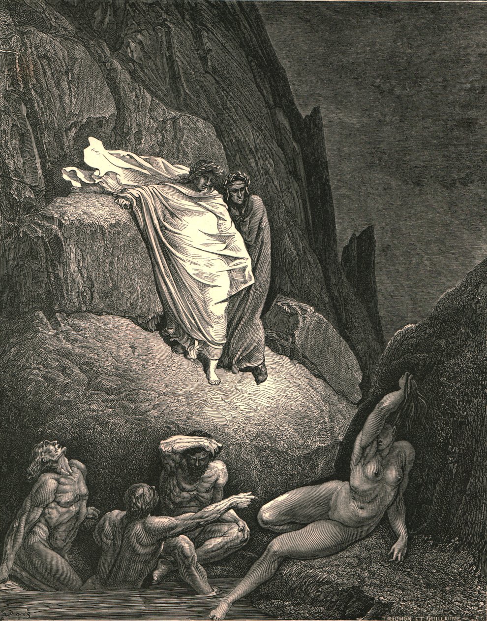 Thais är detta, skökan, c1890. av Gustave Dore
