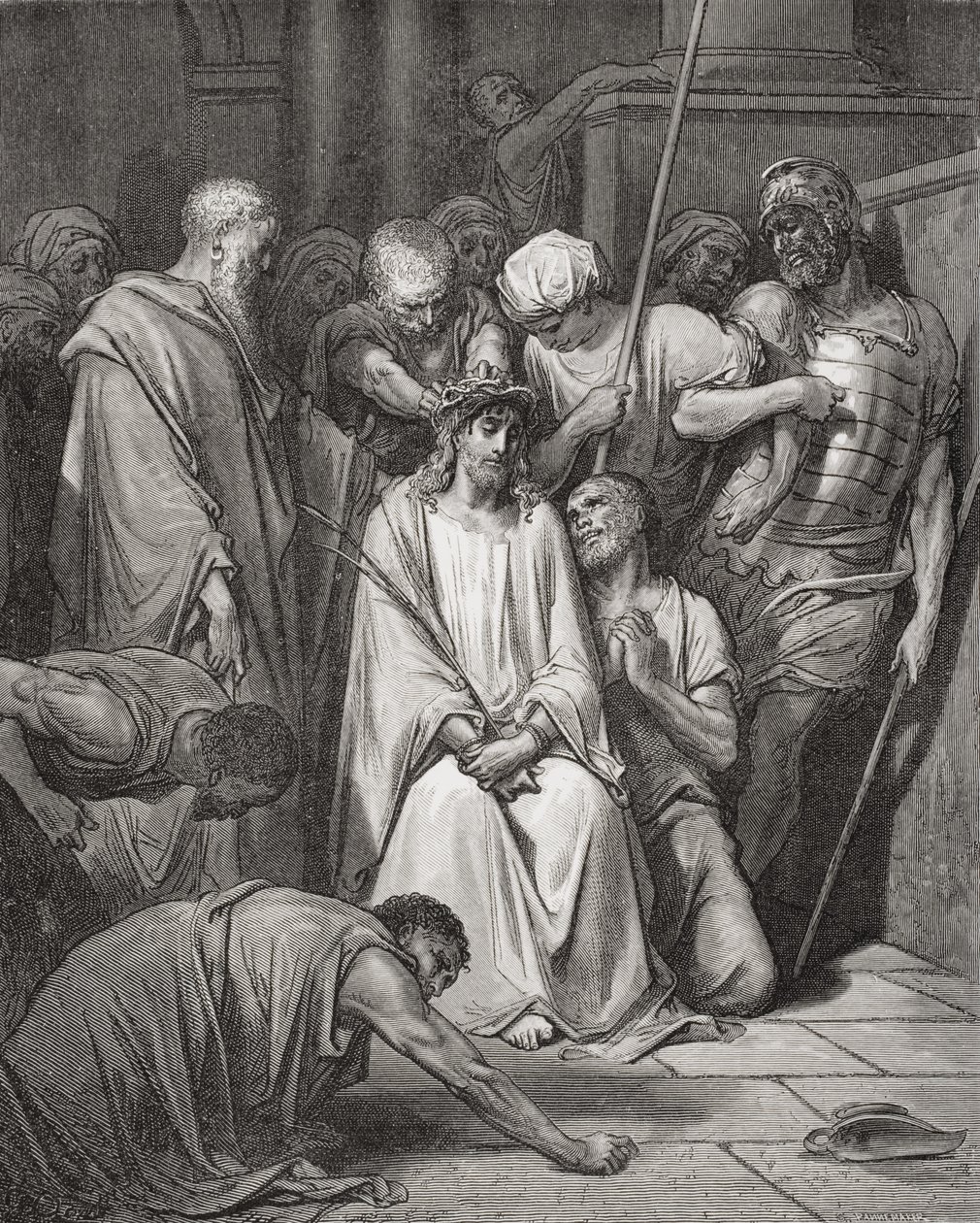The Crown of Thorns, illustration från Dores 