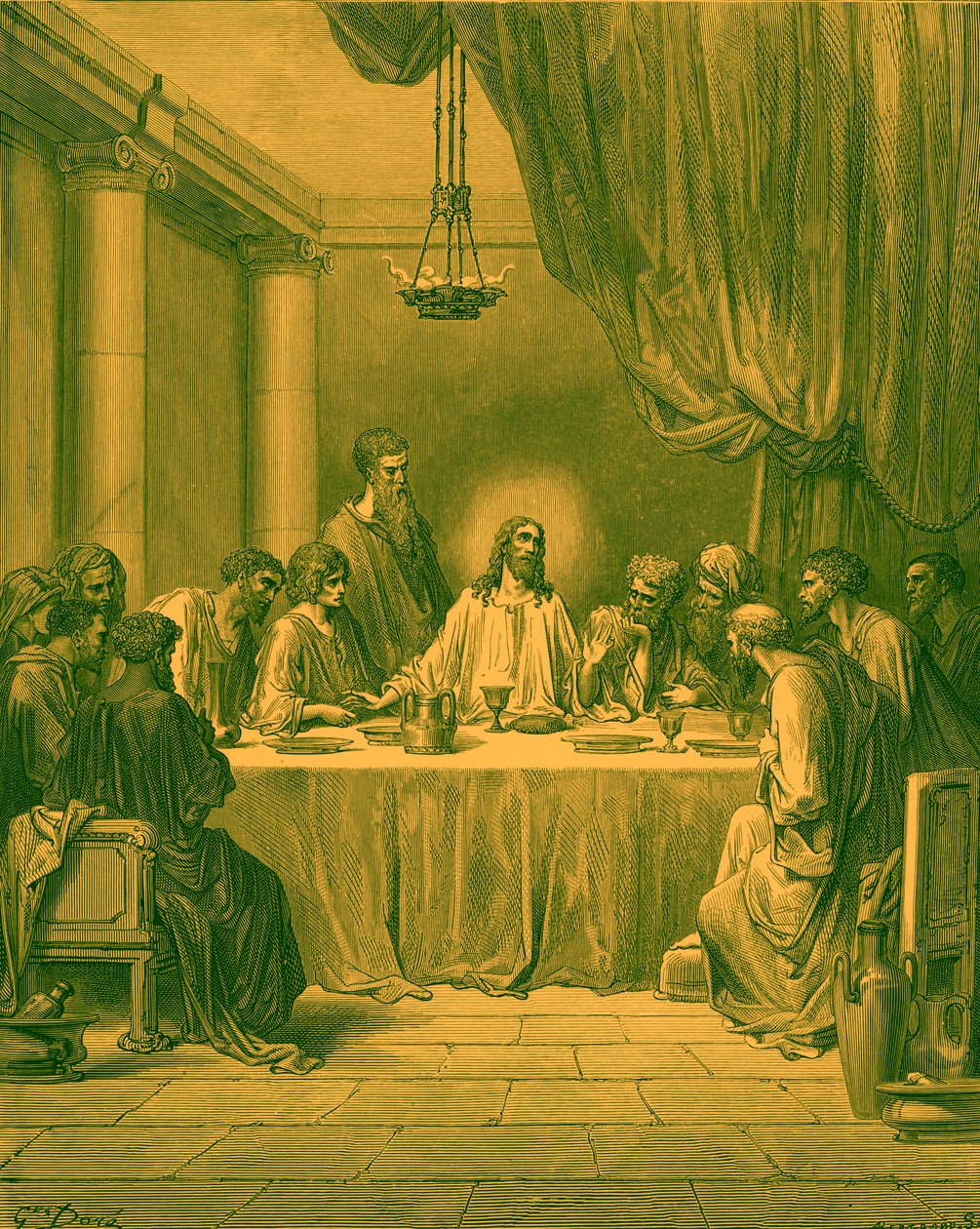 Den sista måltiden - Bibeln av Gustave Dore
