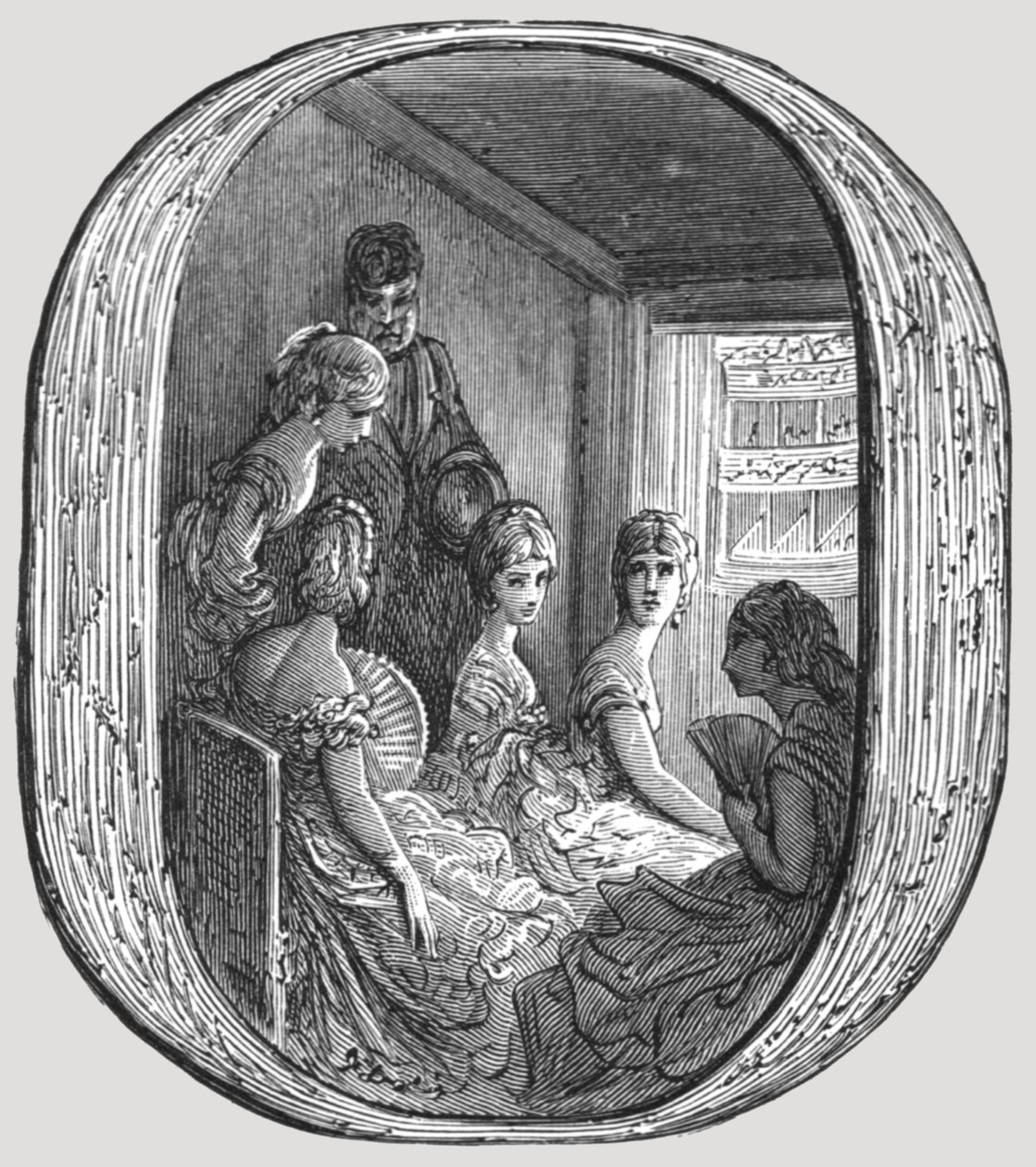 "Operan", 1872. av Gustave Dore