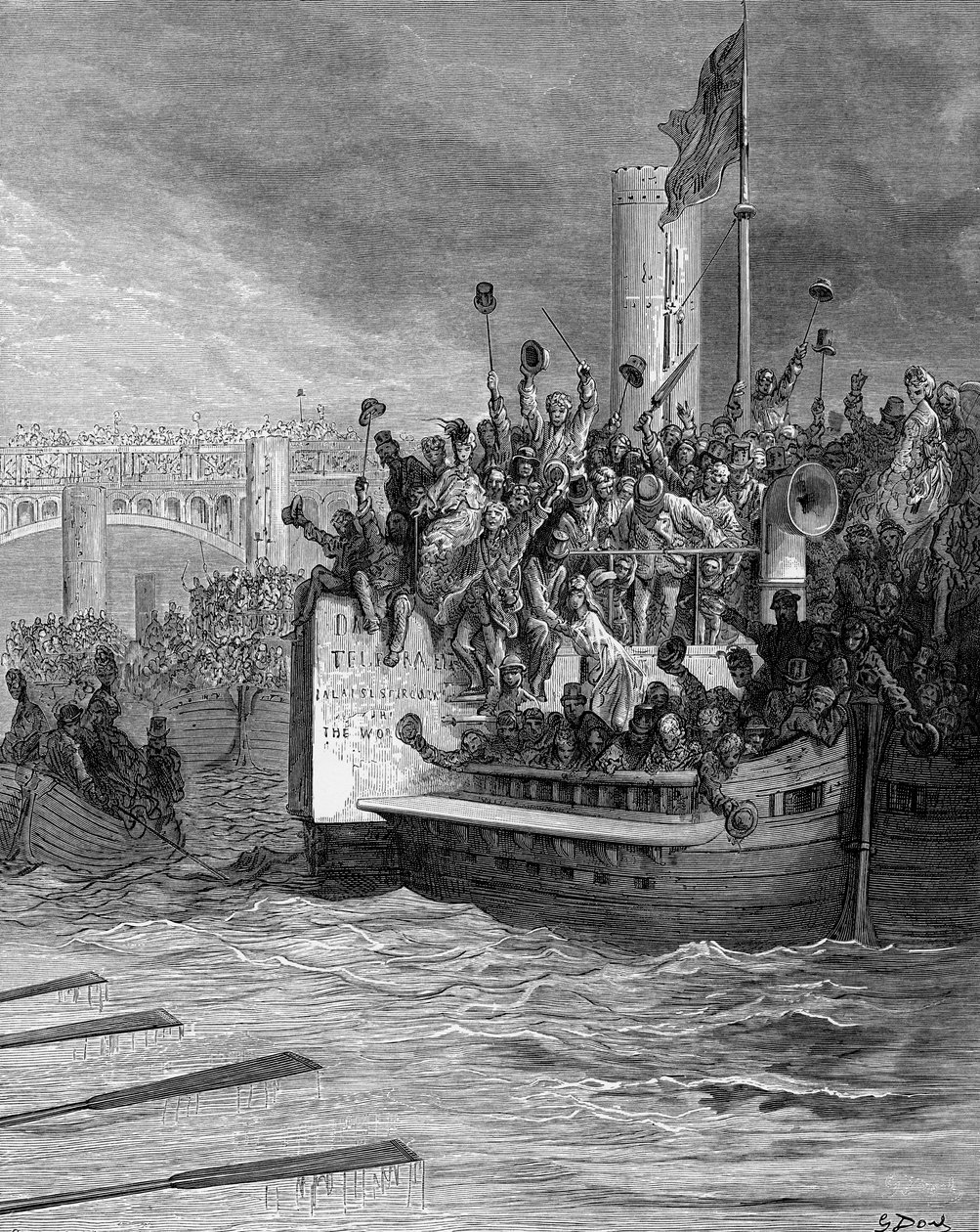 The Race av Gustave Doré av Gustave Dore