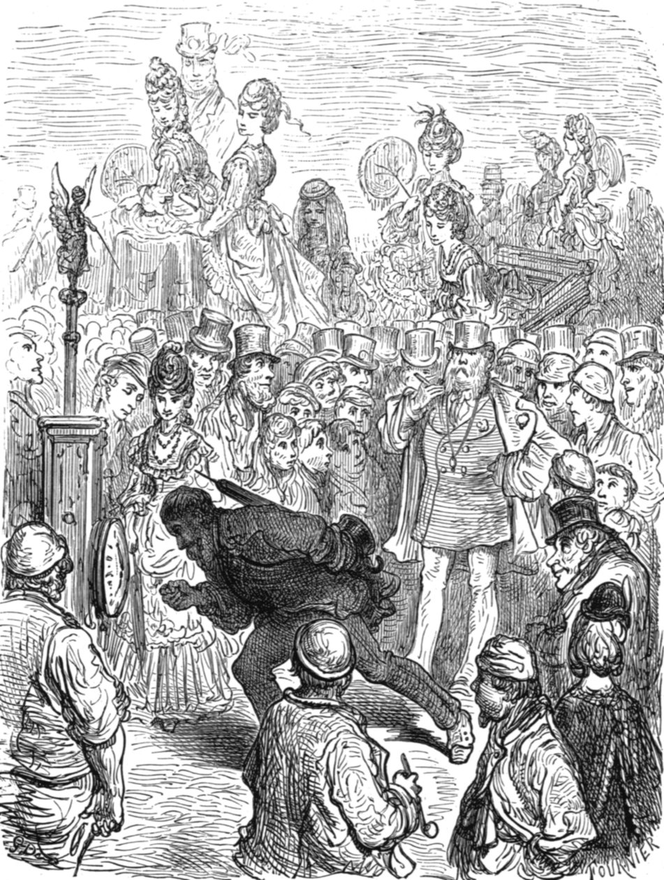 "Trial of Strength", 1872. av Gustave Dore