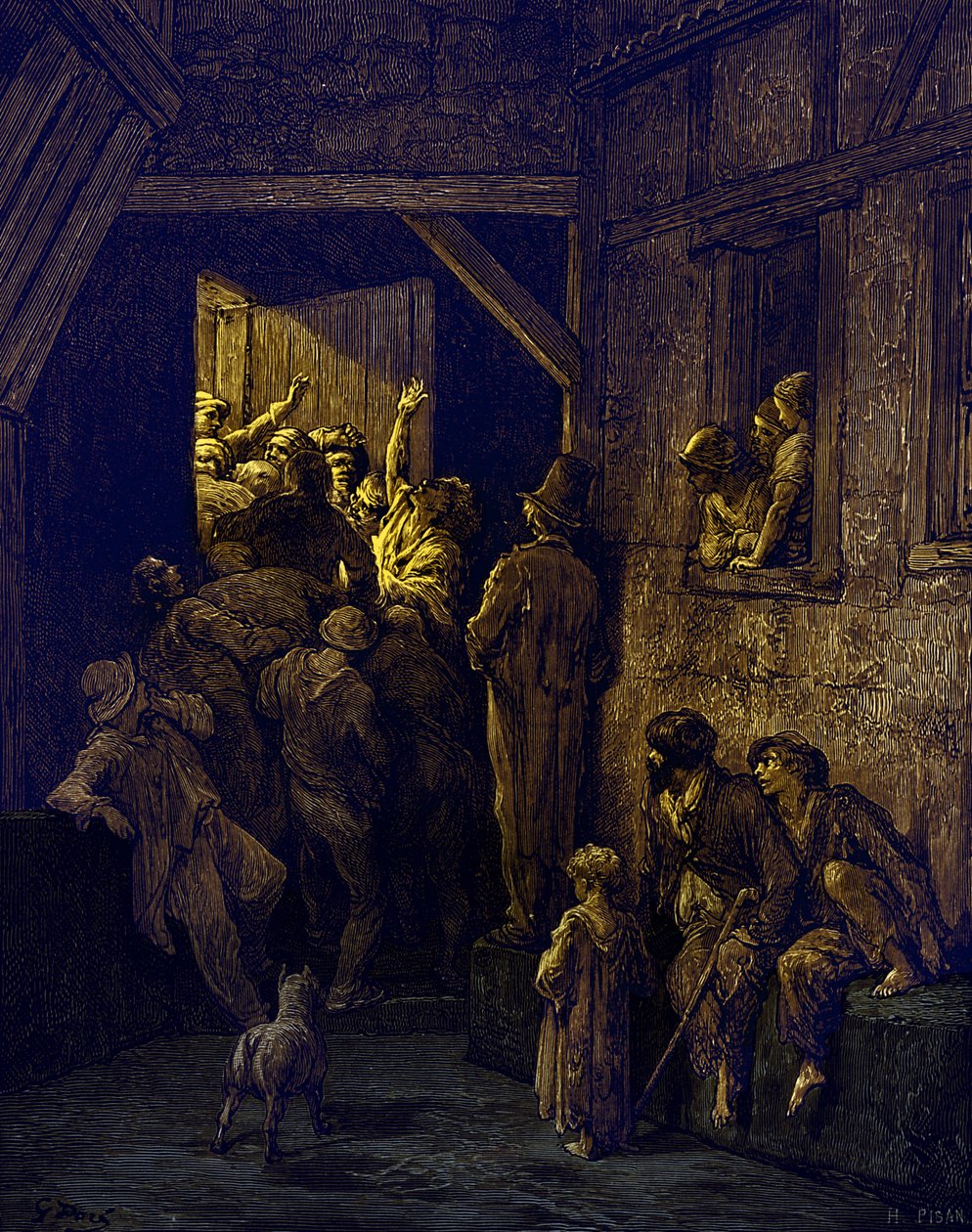 Slå ut honom, Ratcliff av Gustave Doré av Gustave Dore