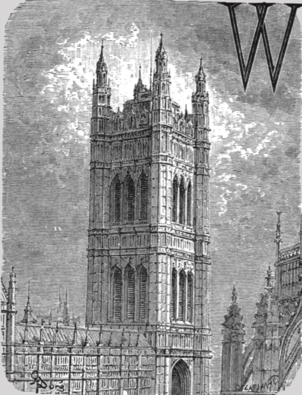 "Victoria Tower", 1872. av Gustave Dore