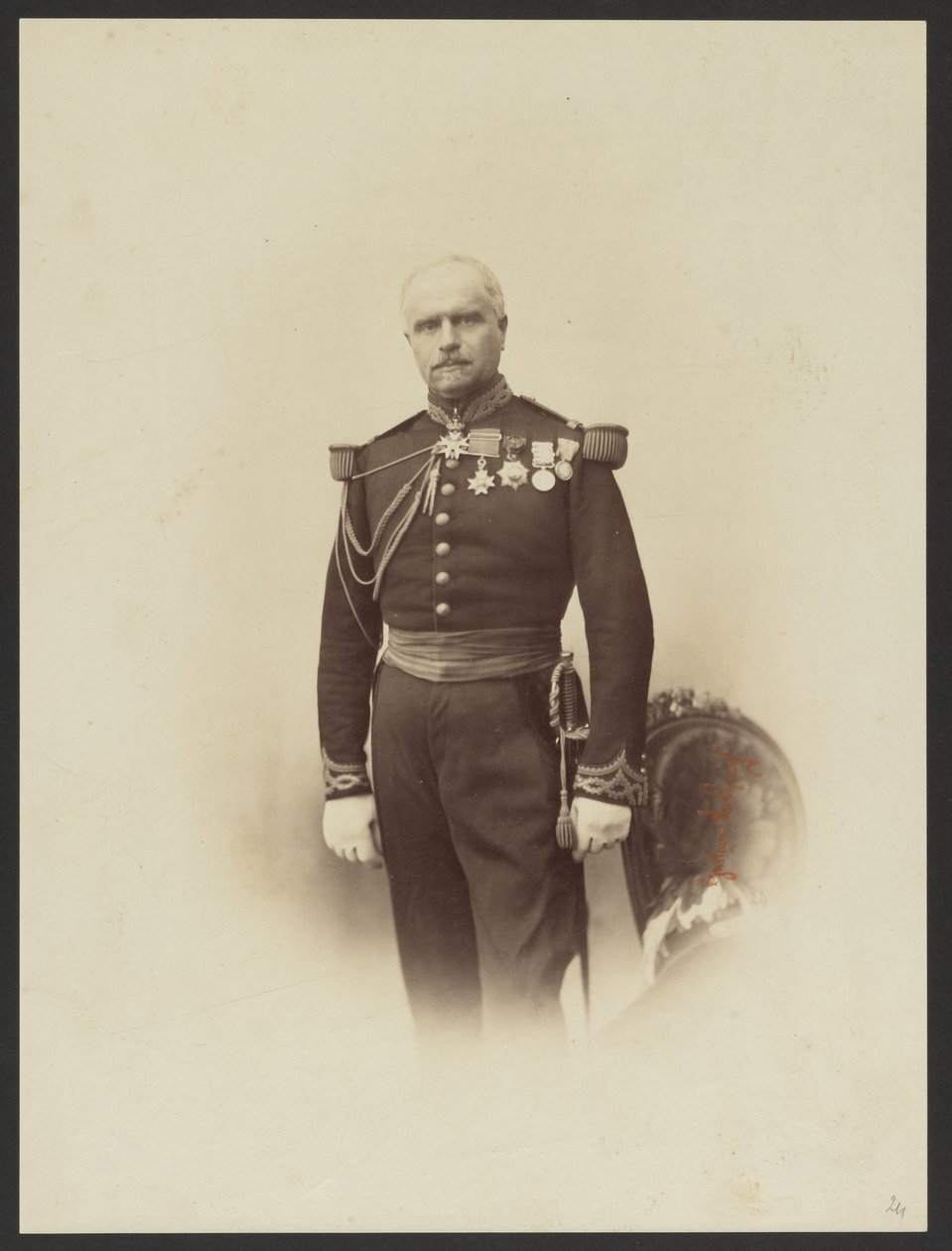 Överste Raoult av Gustave Le Gray