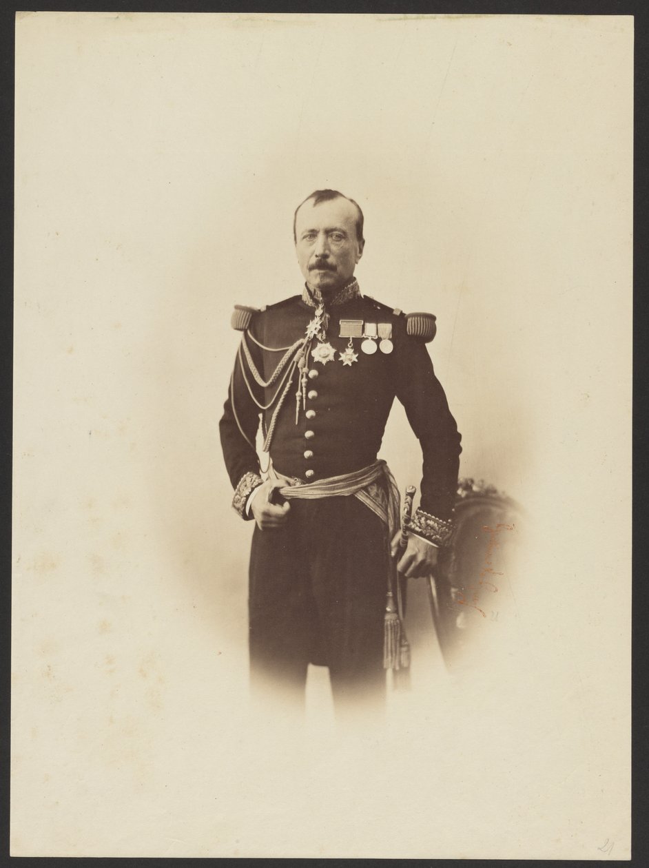General Cassaignolles av Gustave Le Gray