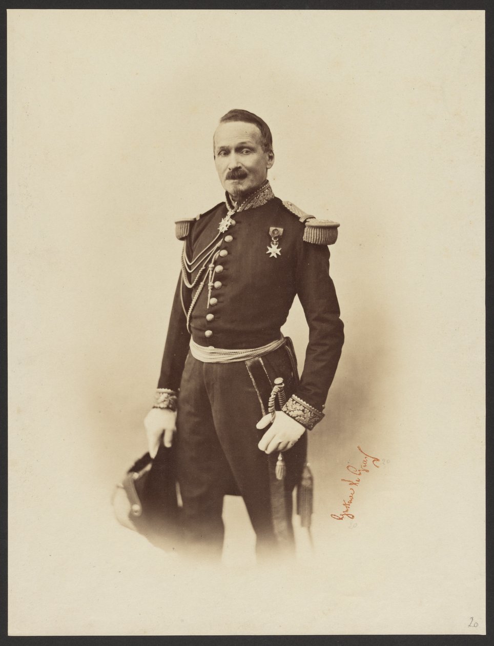 General Dupuch de Feletz av Gustave Le Gray