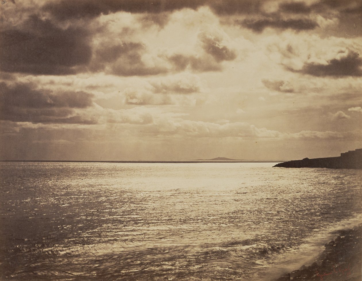 Medelhavet, Sète, nr 18 av Gustave Le Gray