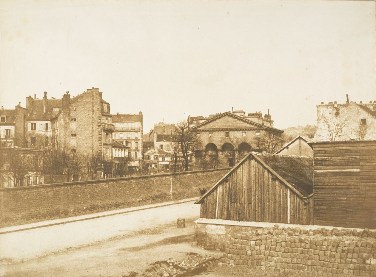 [Utsikt från fotografens studio], 1851-54. av Gustave Le Gray