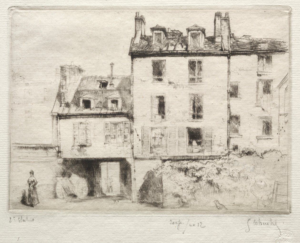 Rue Lacépède: hjärtat av Cottens Steelmaker. av Gustave Leheutre
