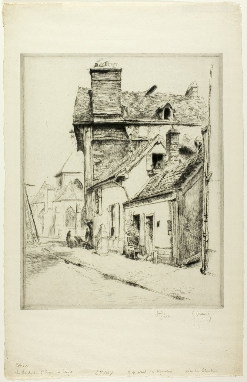 Apsis i S:t Remy av Troyes av Gustave Leheutre
