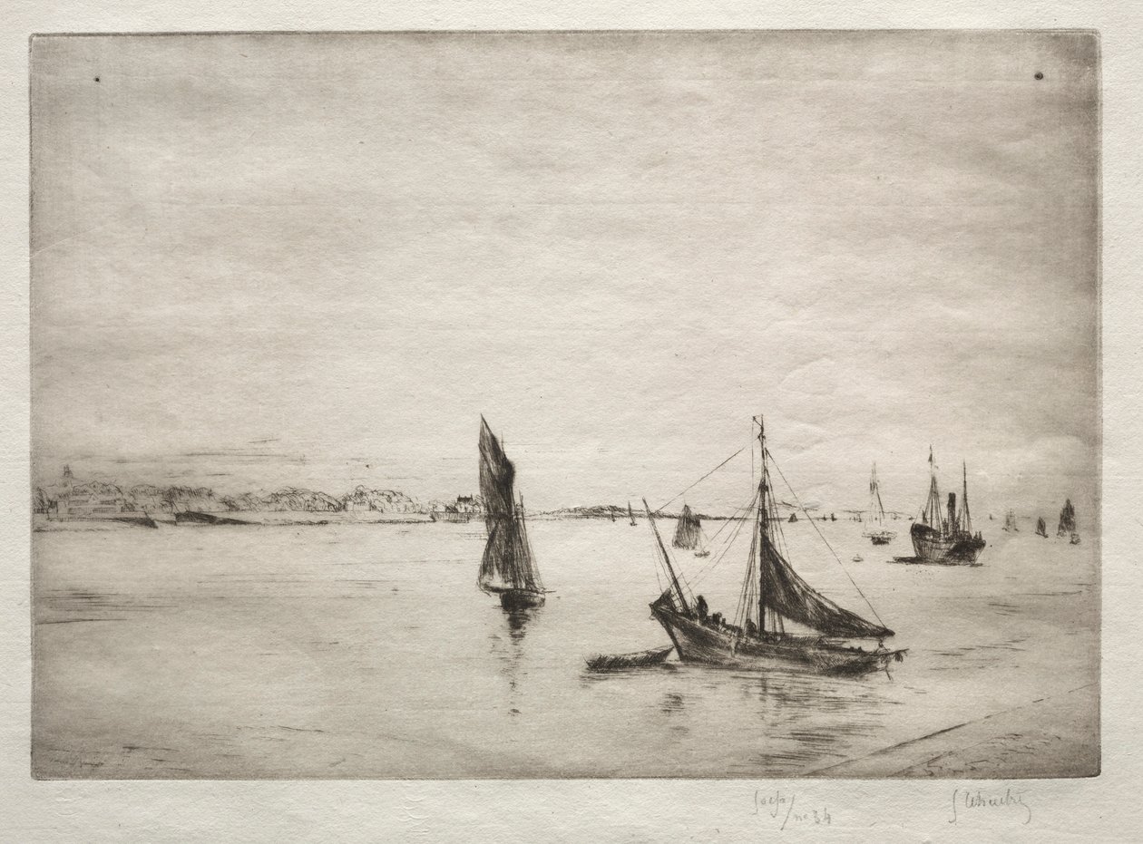 La Rochelles körbana. av Gustave Leheutre