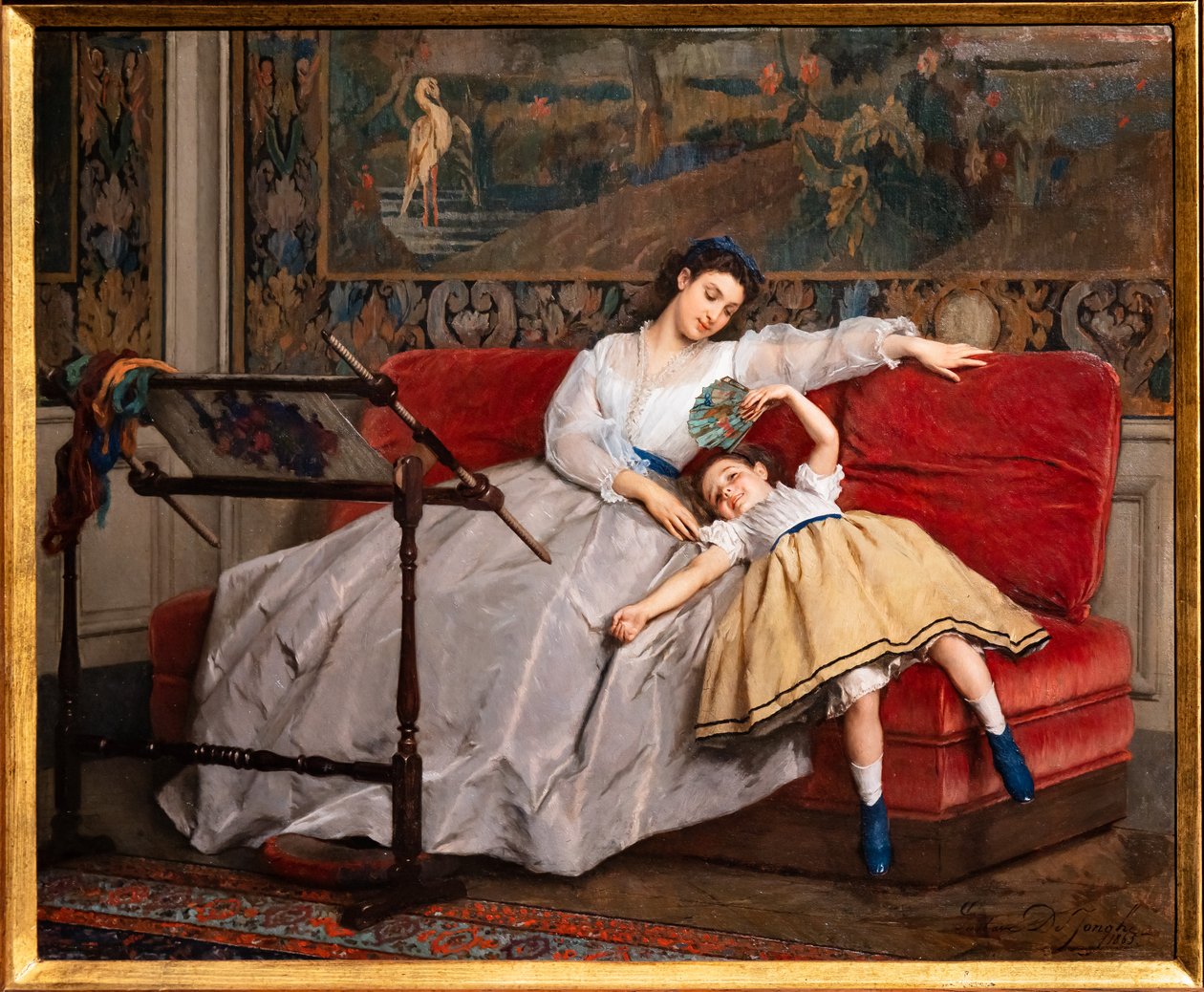 Joys of Motherhood av Gustave Léonard de Jonghe